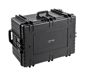 B&W Outdoor Cases Type 7800 Svart (m. skumplast)