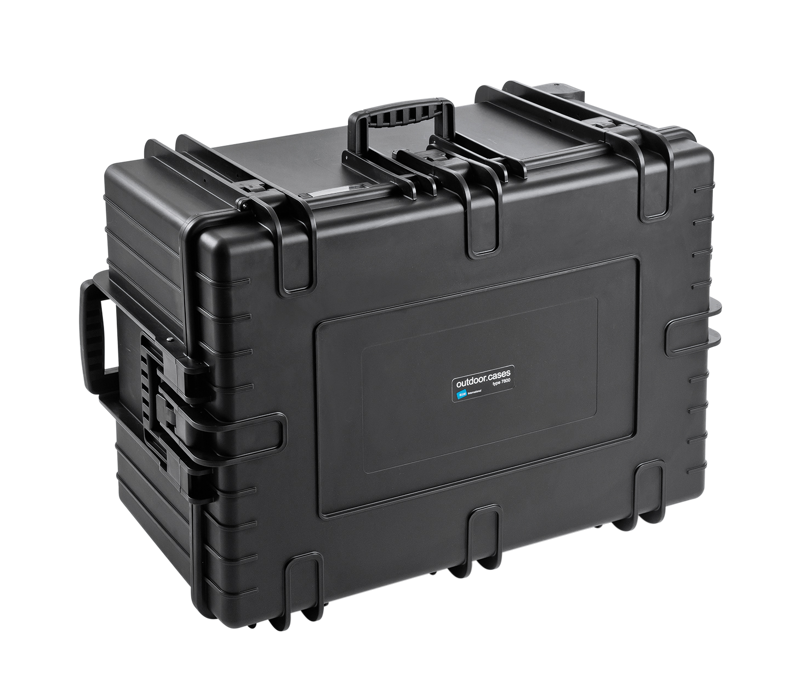 B&W Outdoor Cases Type 7800 Svart (m. skumplast) - 6