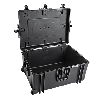 B&W Outdoor Cases Type 7800 Svart (m. skumplast)