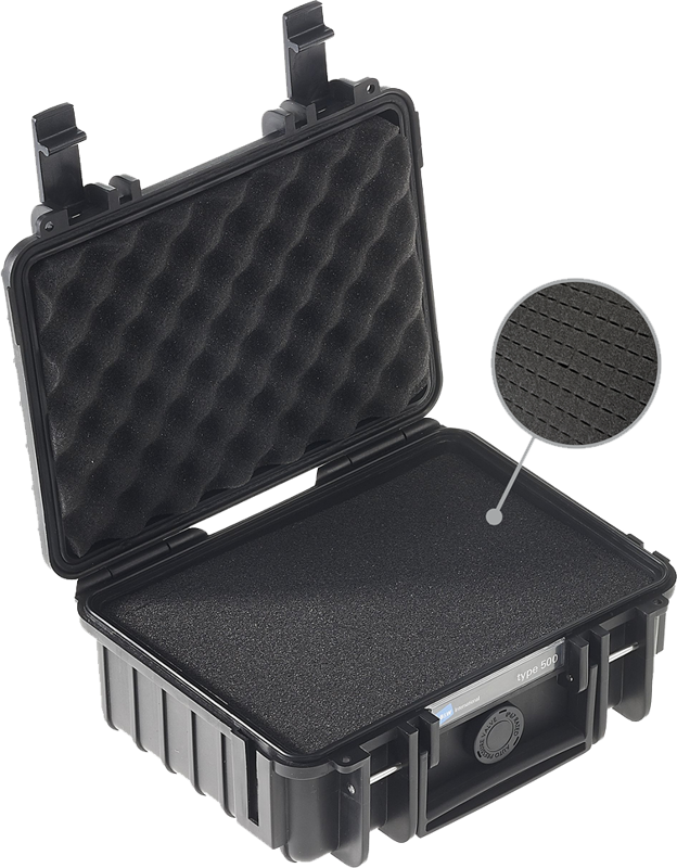 B&W Outdoor Cases BW Outdoor Cases Pre-Cut Foam /SI for type 500
