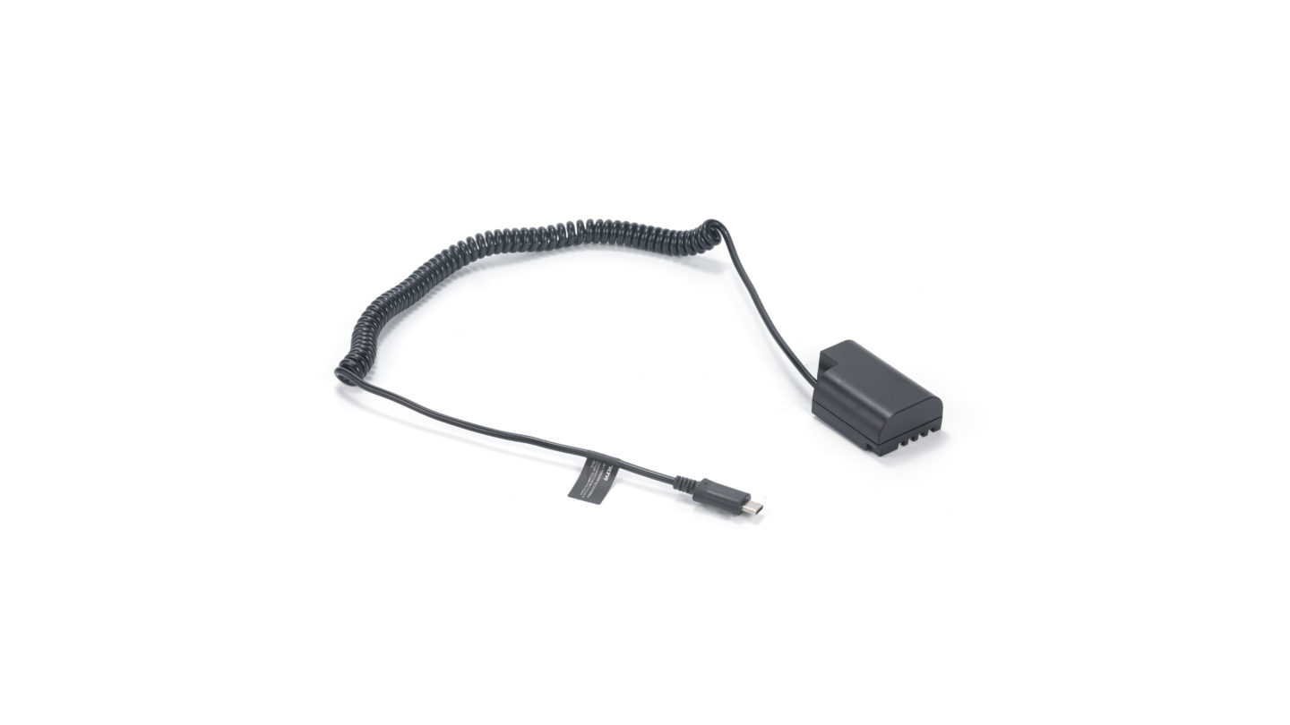 Tilta Panasonic DMW-BLF19 Dummy Battery to USB-C PD Power Cable