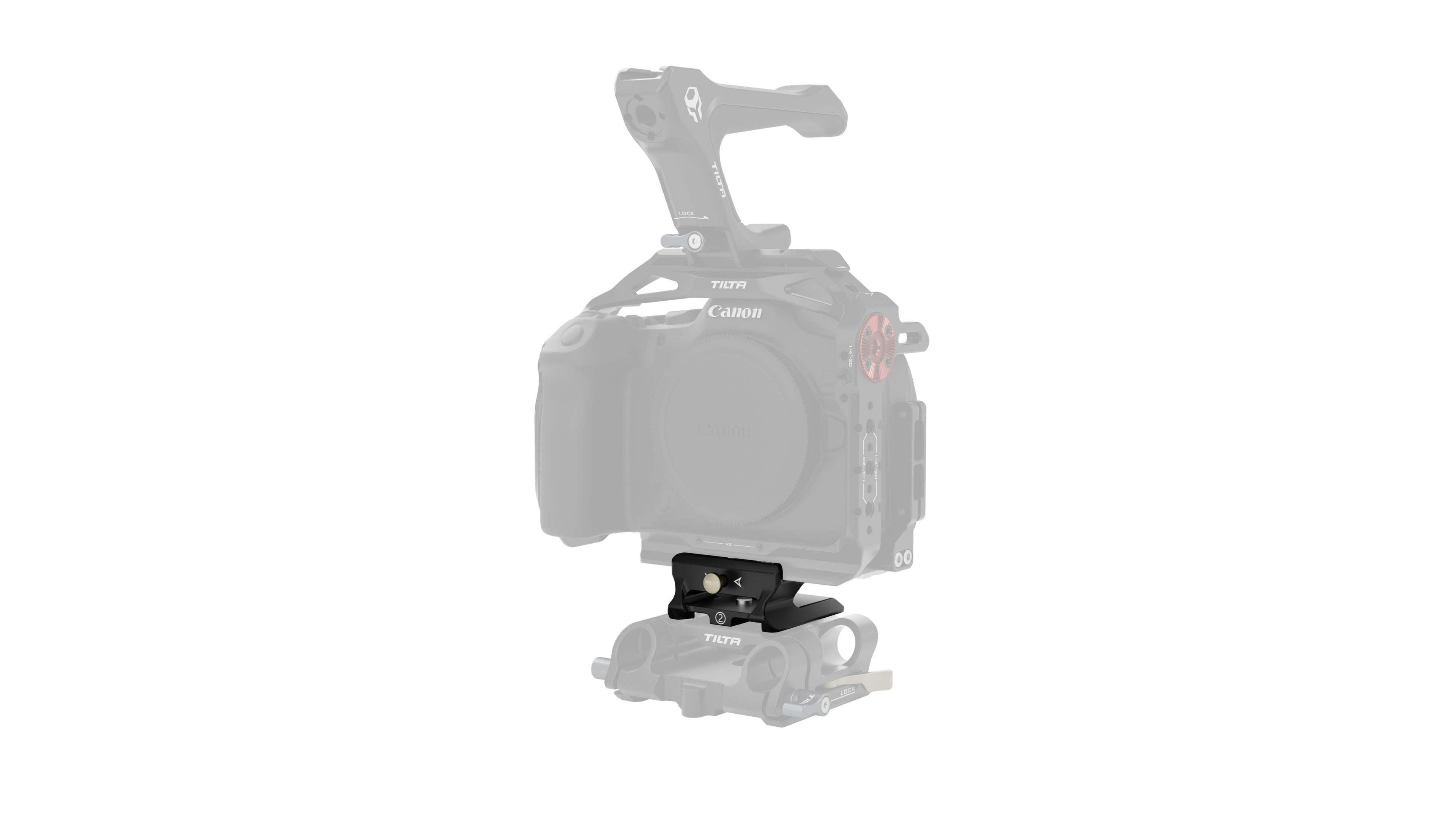 Tilta LWS Baseplate Adapter Type II - Black - 4
