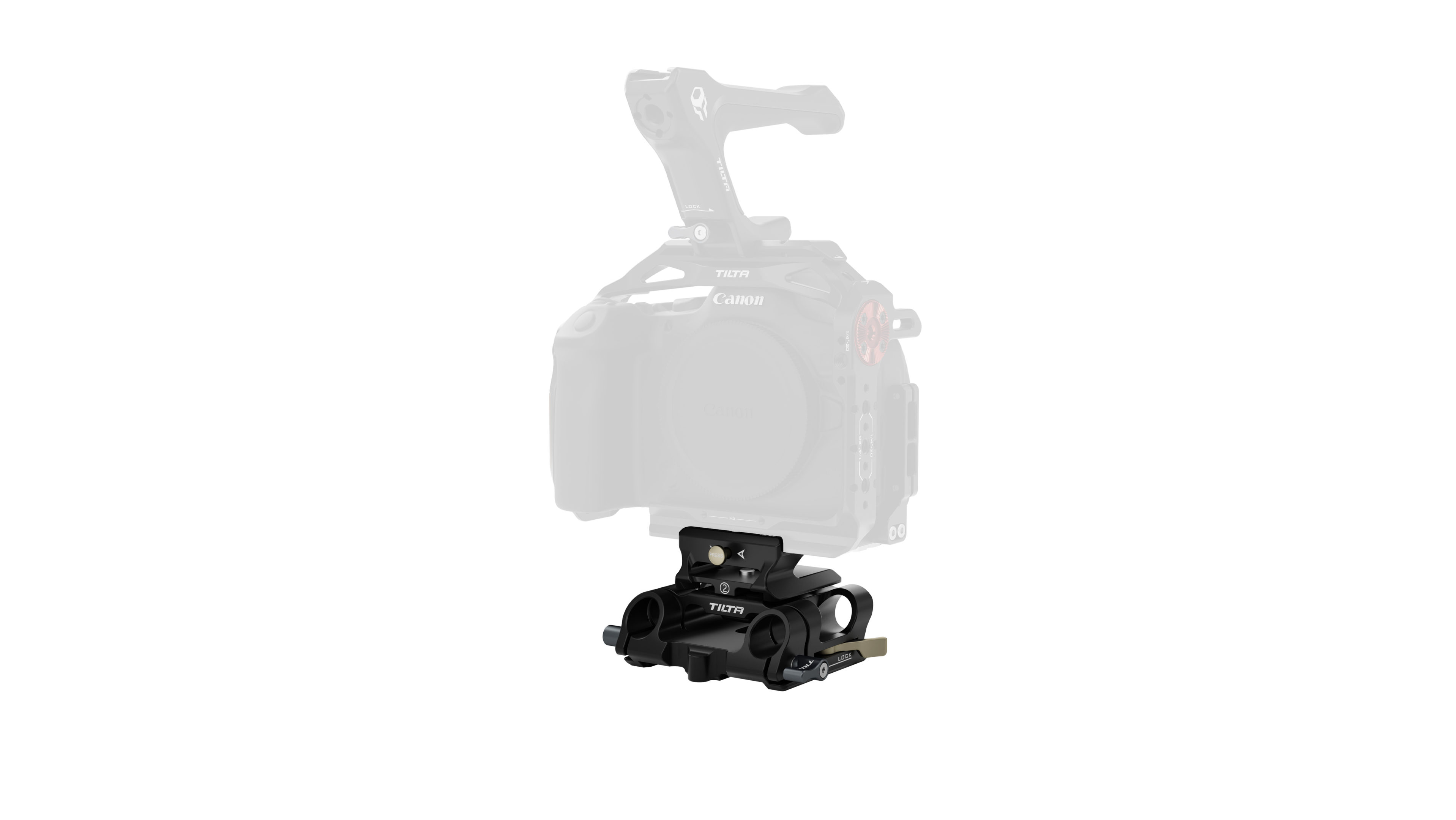 Tilta Modular 15mm LWS Baseplate Type II - Black - 4