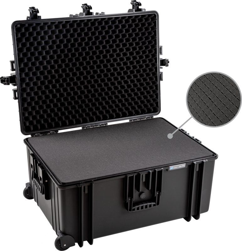 B&W Outdoor Cases BW Outdoor Cases Pre-Cut Foam /SI for type 7800 – för filmskapare