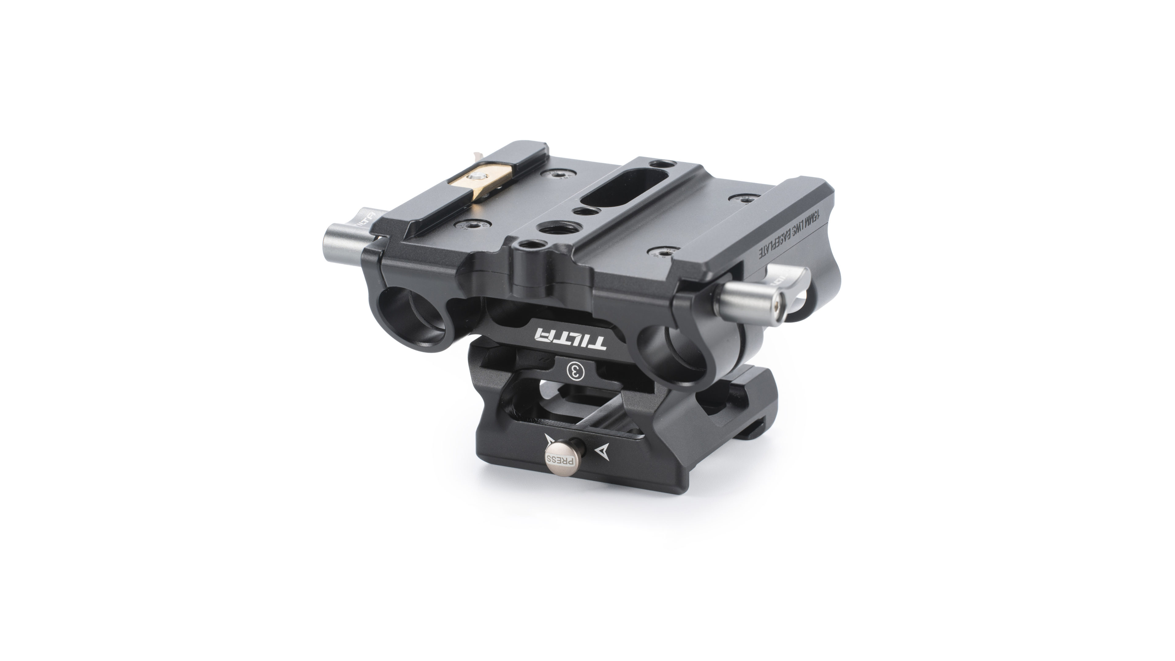 Tilta Modular 15mm LWS Baseplate Type III - Black - 8