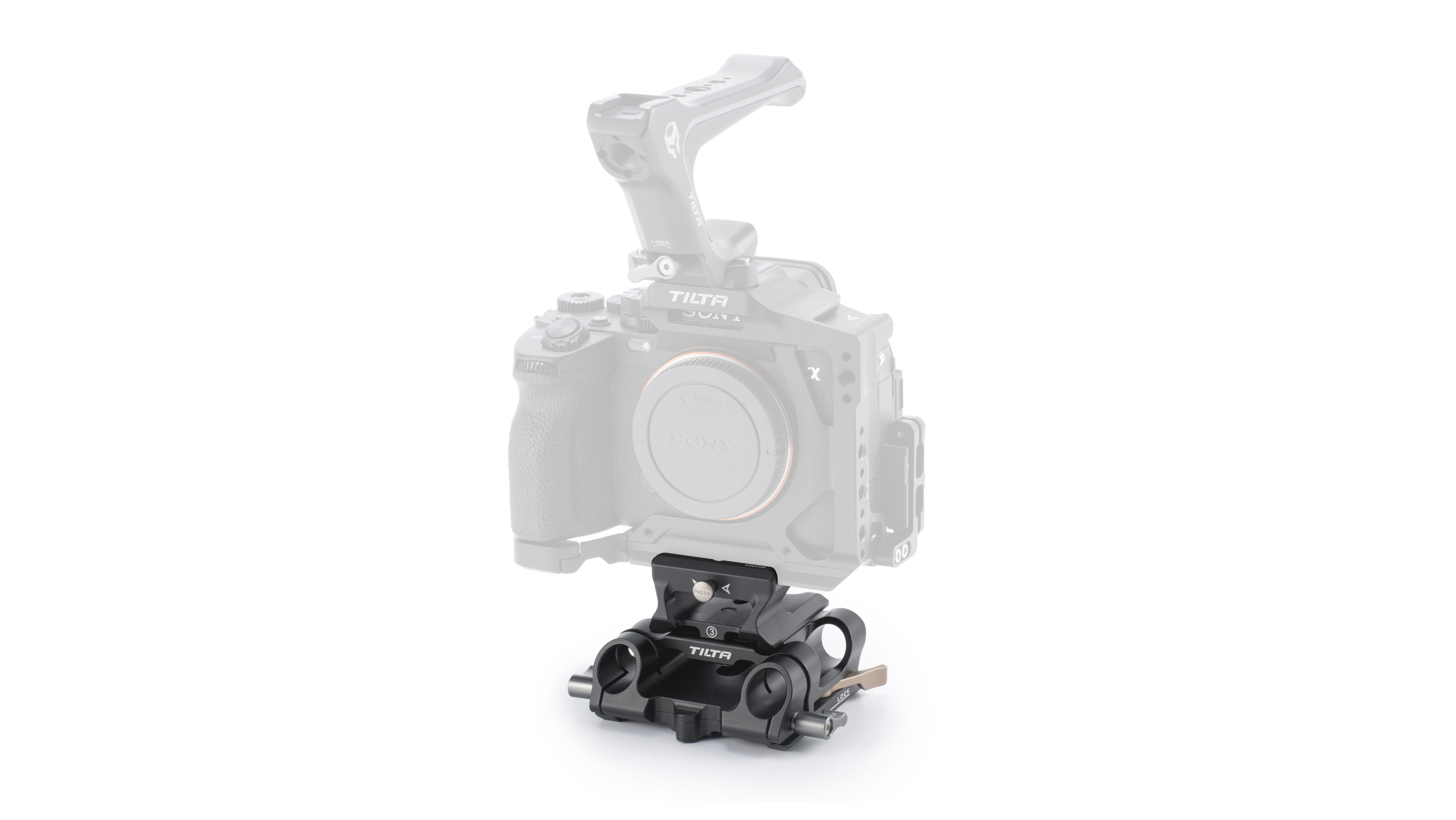 Tilta Modular 15mm LWS Baseplate Type III - Black - 9
