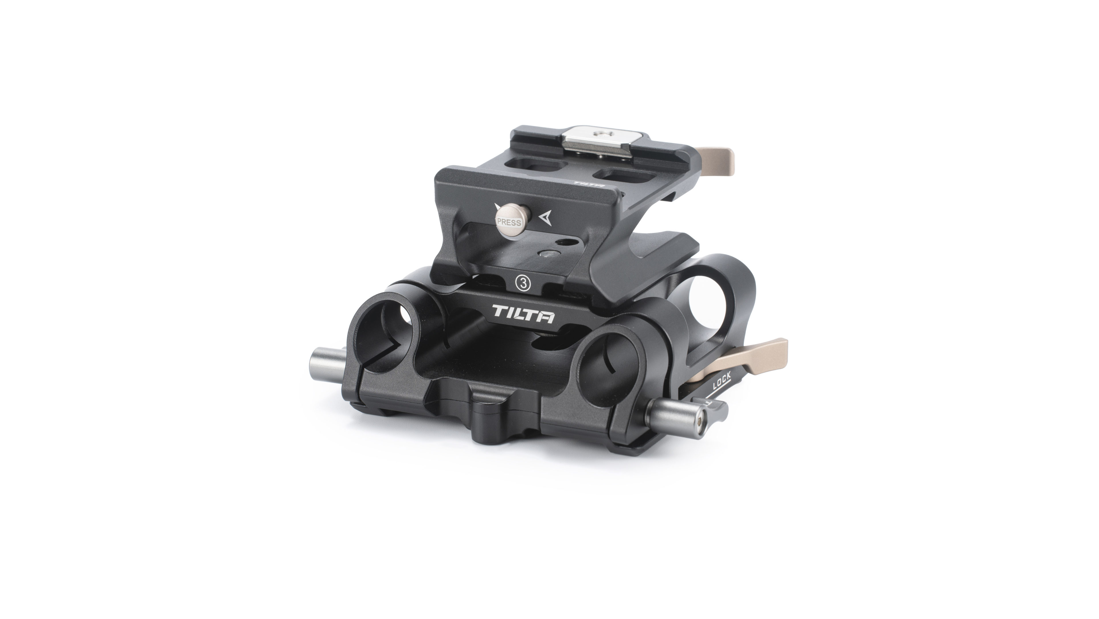 Tilta Modular 15mm LWS Baseplate Type III - Titanium Gray - 5