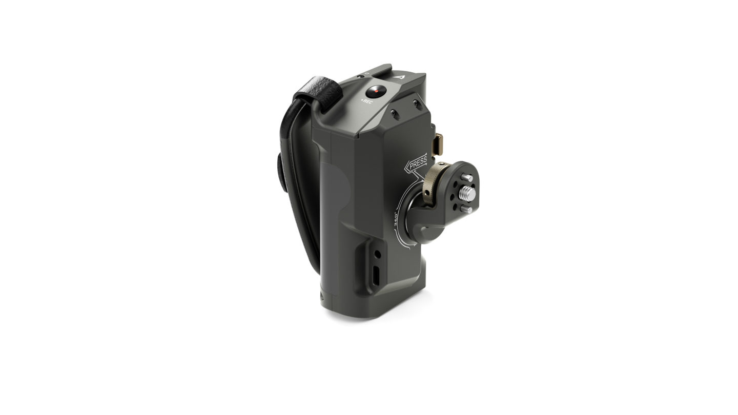Tilta Tiltaing Left Side Advanced Power Handle with Run/Stop Type II (F570 Battery)- Tilta Gray - 2