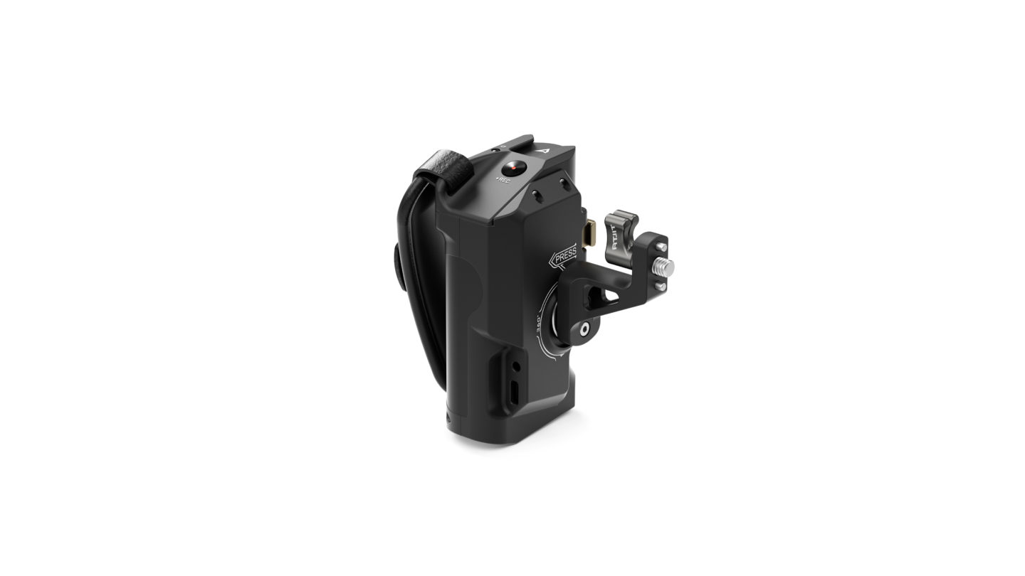 Tilta Tiltaing Left Side Advanced Power Handle with Run/Stop Type VII (F570 Battery) - Black - 2