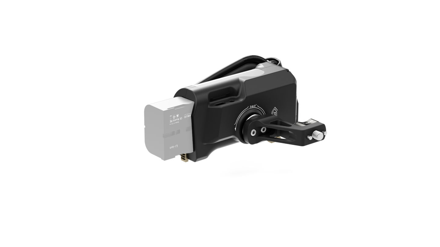 Tilta Tiltaing Left Side Advanced Power Handle with Run/Stop Type VII (F570 Battery) - Black