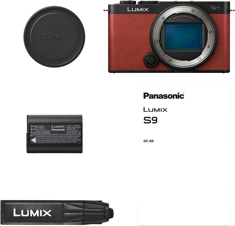Panasonic Lumix S9 Body Crimson Red – för filmskapare - 2