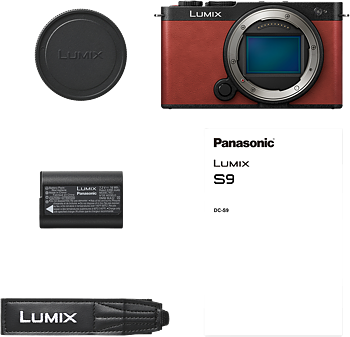 Panasonic Lumix S9 Body Crimson Red