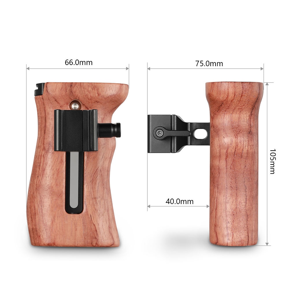 SmallRig Wooden NATO Side Handle 2187 - 3
