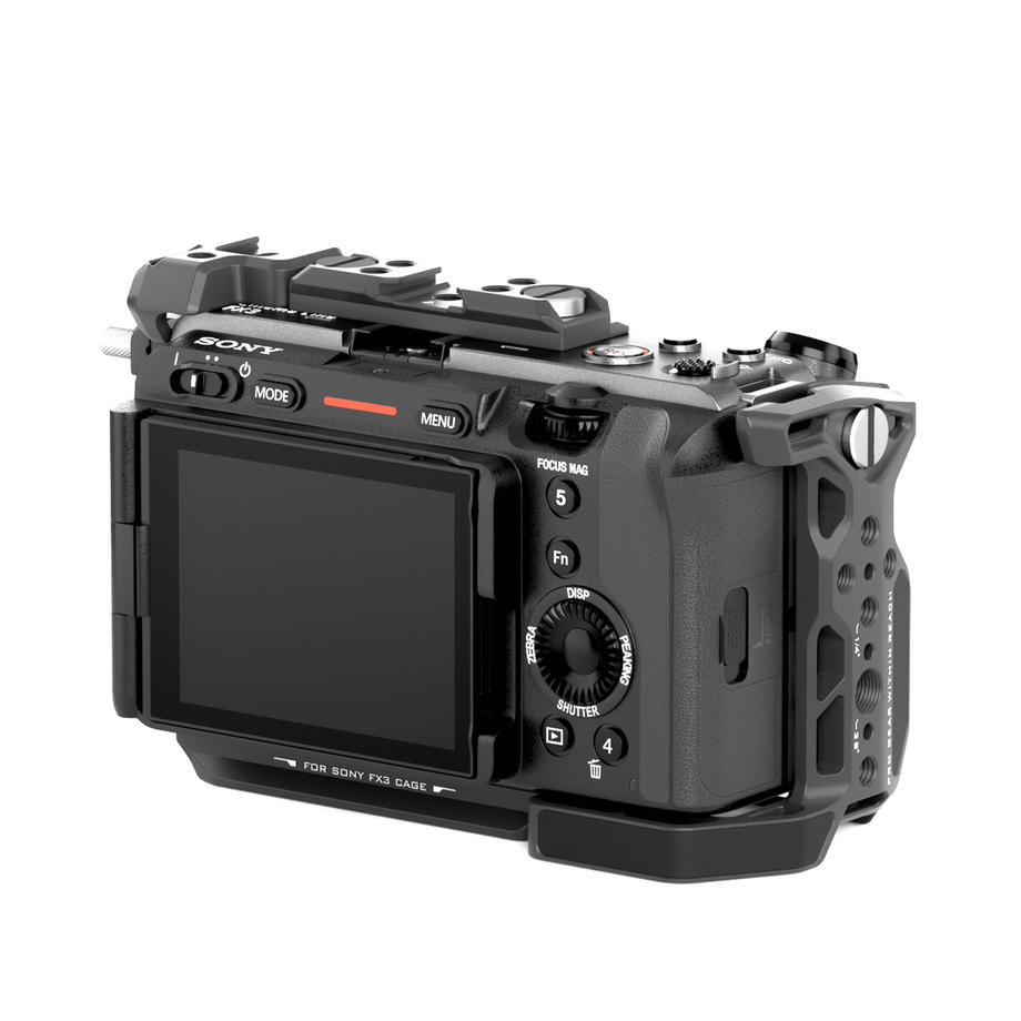 Tilta Full Camera Cage for Sony FX3/FX30 V2 - Black - 8