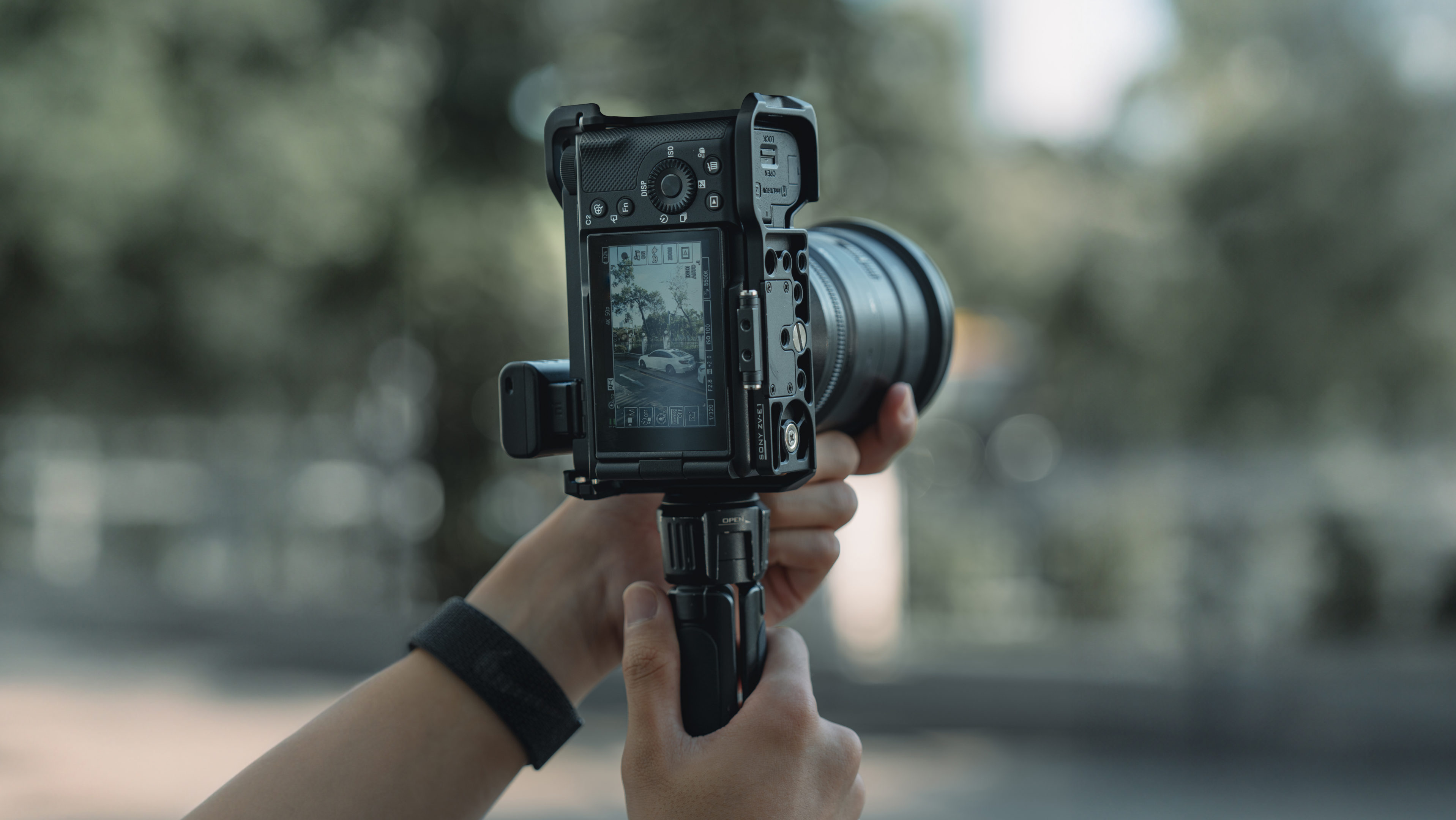 Tilta Half Camera Cage for Sony ZV-E1 - Silver - 10