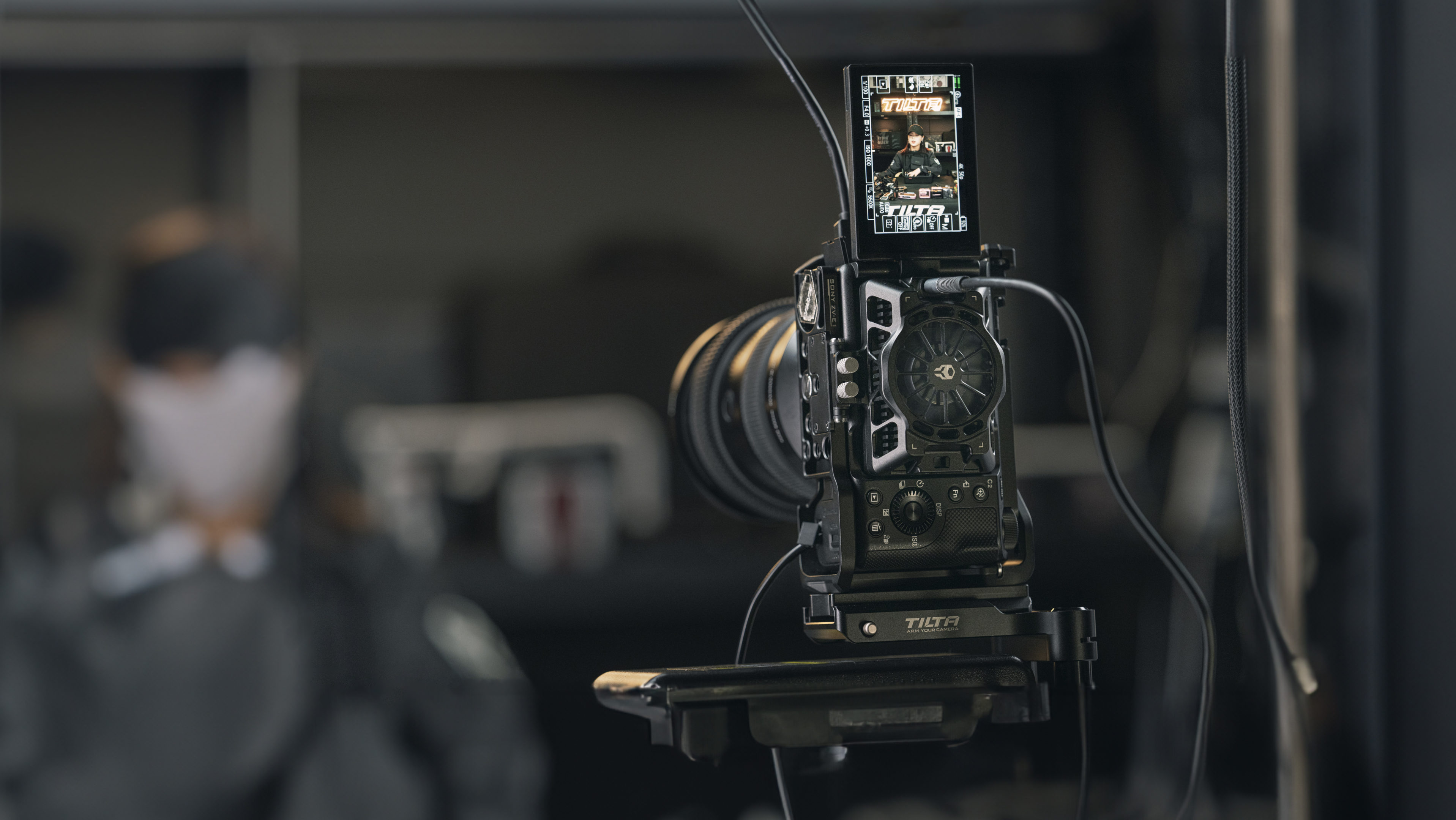 Tilta Half Camera Cage for Sony ZV-E1 - Silver - 14