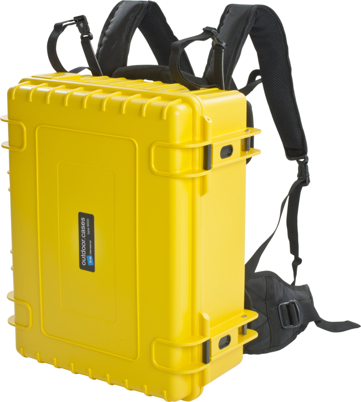 B&W Outdoor Cases BW Outdoor Cases Backpack system (BPS/5000) for type 5000/5500/6000/6500/6600 - 9