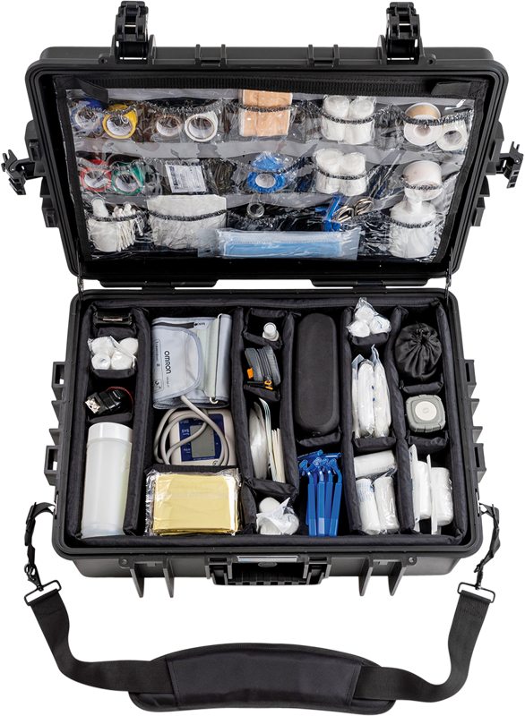 B&W Outdoor Cases BW Outdoor Cases Type 6500 for Medical Emergency Kit, black - 2