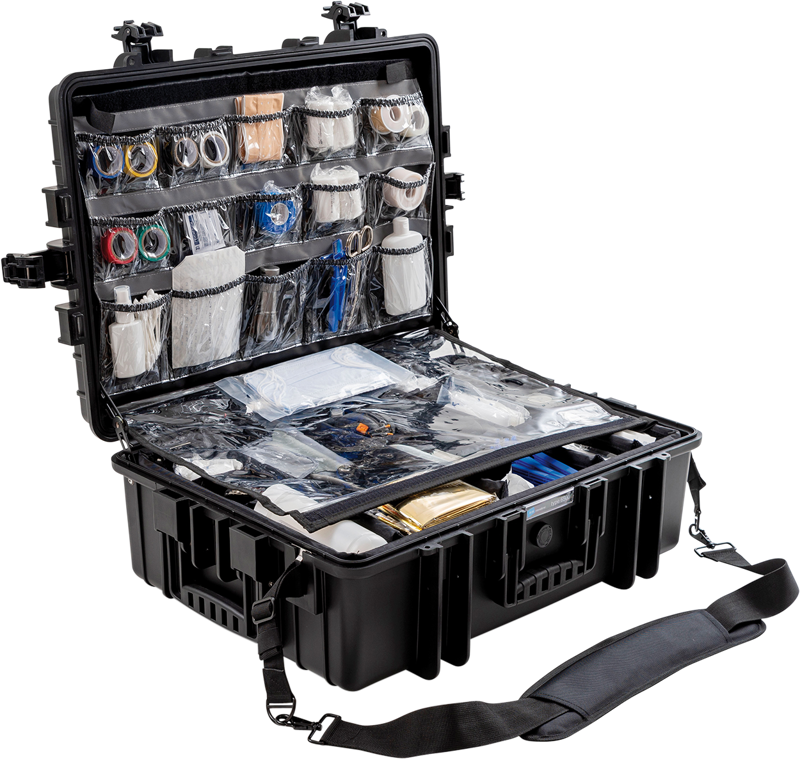 B&W Outdoor Cases BW Outdoor Cases Type 6500 for Medical Emergency Kit, black - 13