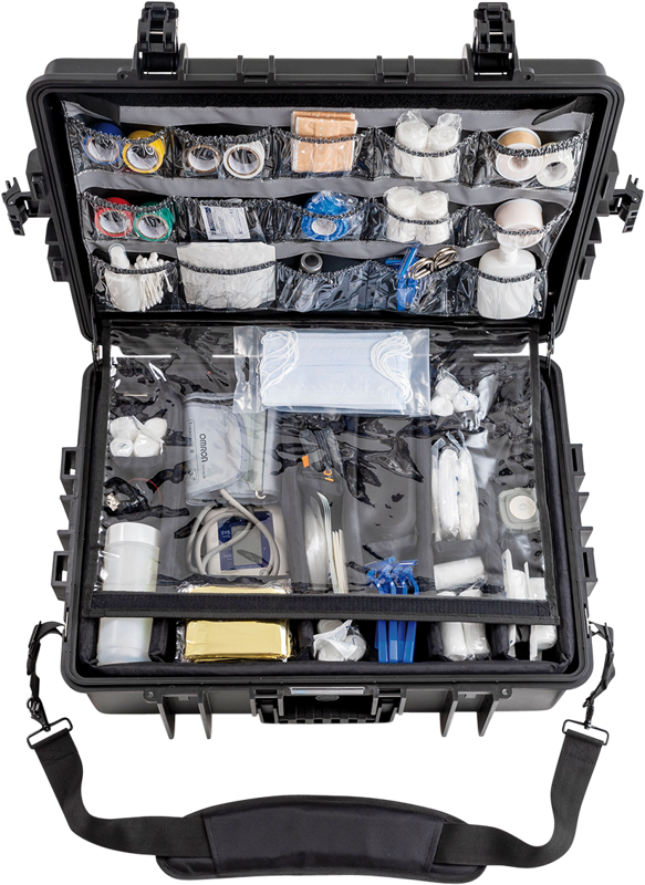 B&W Outdoor Cases BW Outdoor Cases Type 6500 for Medical Emergency Kit, black - 3