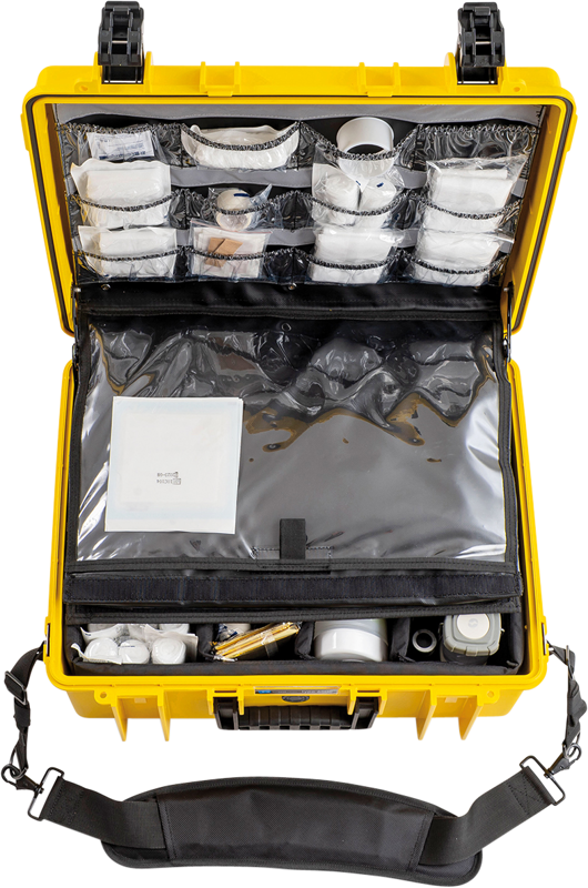B&W Outdoor Cases BW Outdoor Cases Type 6000 for Medical Emergency Kit, yellow - 10