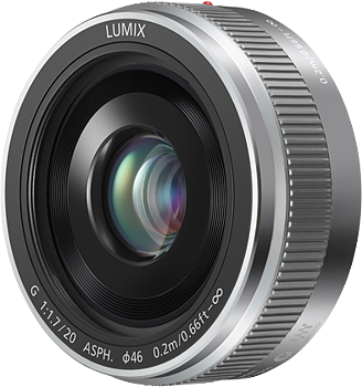 Panasonic Pancake f/1.7 Lens 20mm II Black