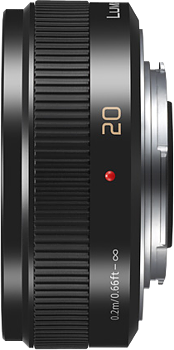 Panasonic Pancake f/1.7 Lens 20mm II Black