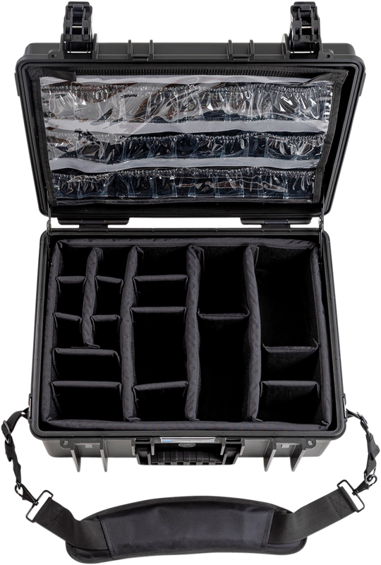 B&W Outdoor Cases BW Outdoor Cases Type 6000 for Medical Emergency Kit, black - 7