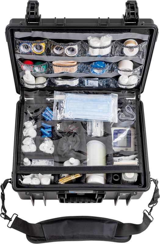 B&W Outdoor Cases BW Outdoor Cases Type 6000 for Medical Emergency Kit, black - 8