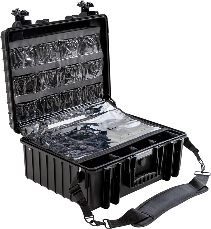 B&W Outdoor Cases BW Outdoor Cases Type 6000 for Medical Emergency Kit, black - 14