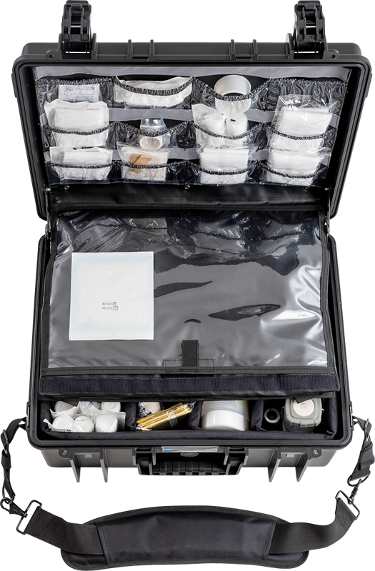 B&W Outdoor Cases BW Outdoor Cases Type 6000 for Medical Emergency Kit, black - 10