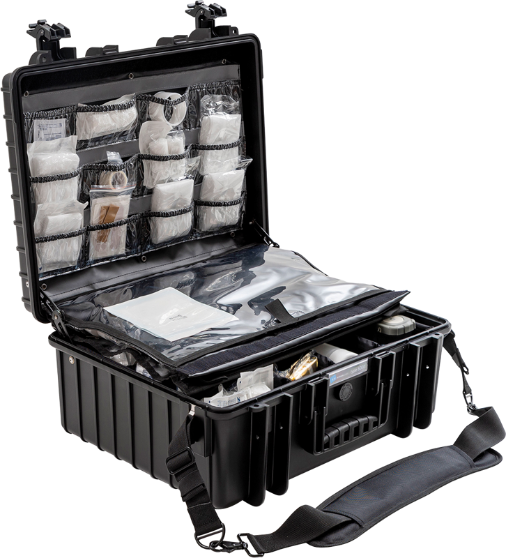 B&W Outdoor Cases BW Outdoor Cases Type 6000 for Medical Emergency Kit, black - 4