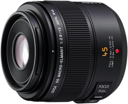 Panasonic Lens G 45mm f/2.8 Leica DG Macro Elmarit