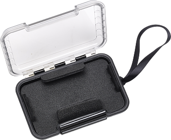 B&W Outdoor Cases BW Outdoor Cases Type 200 with foam black/transparent