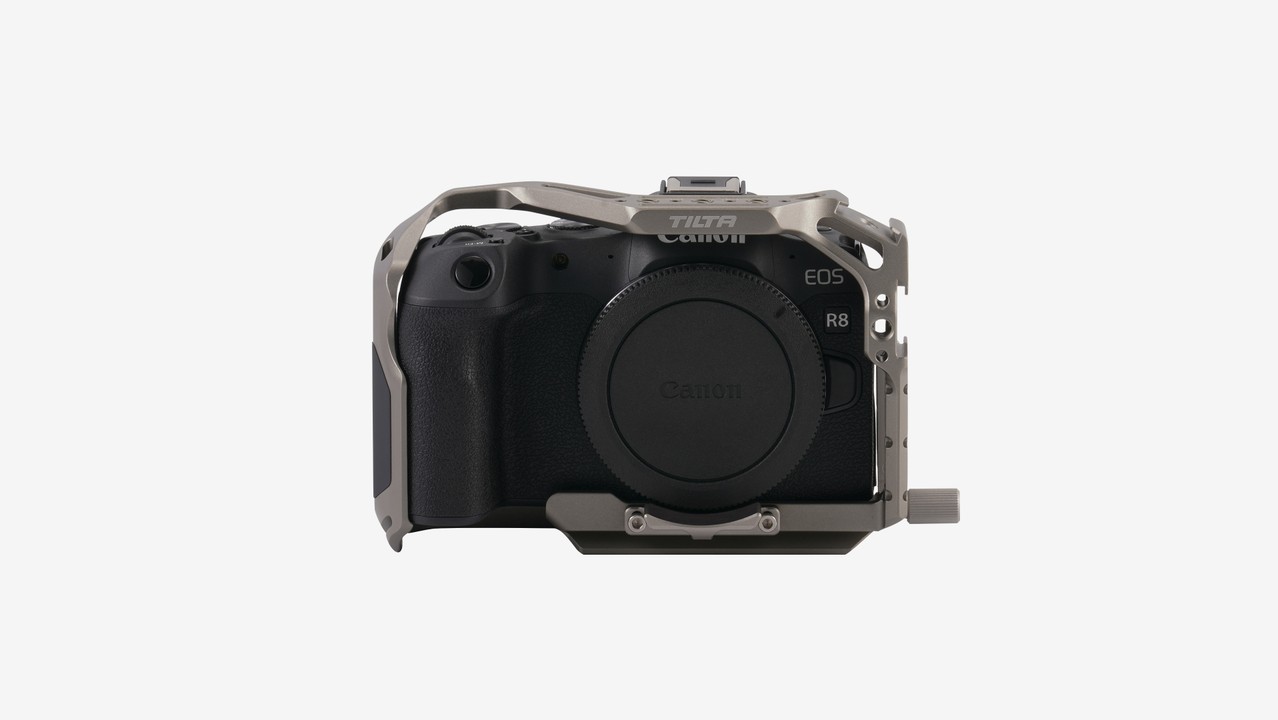 Tilta Full Camera Cage for Canon R8 - Titanium Gray - 3