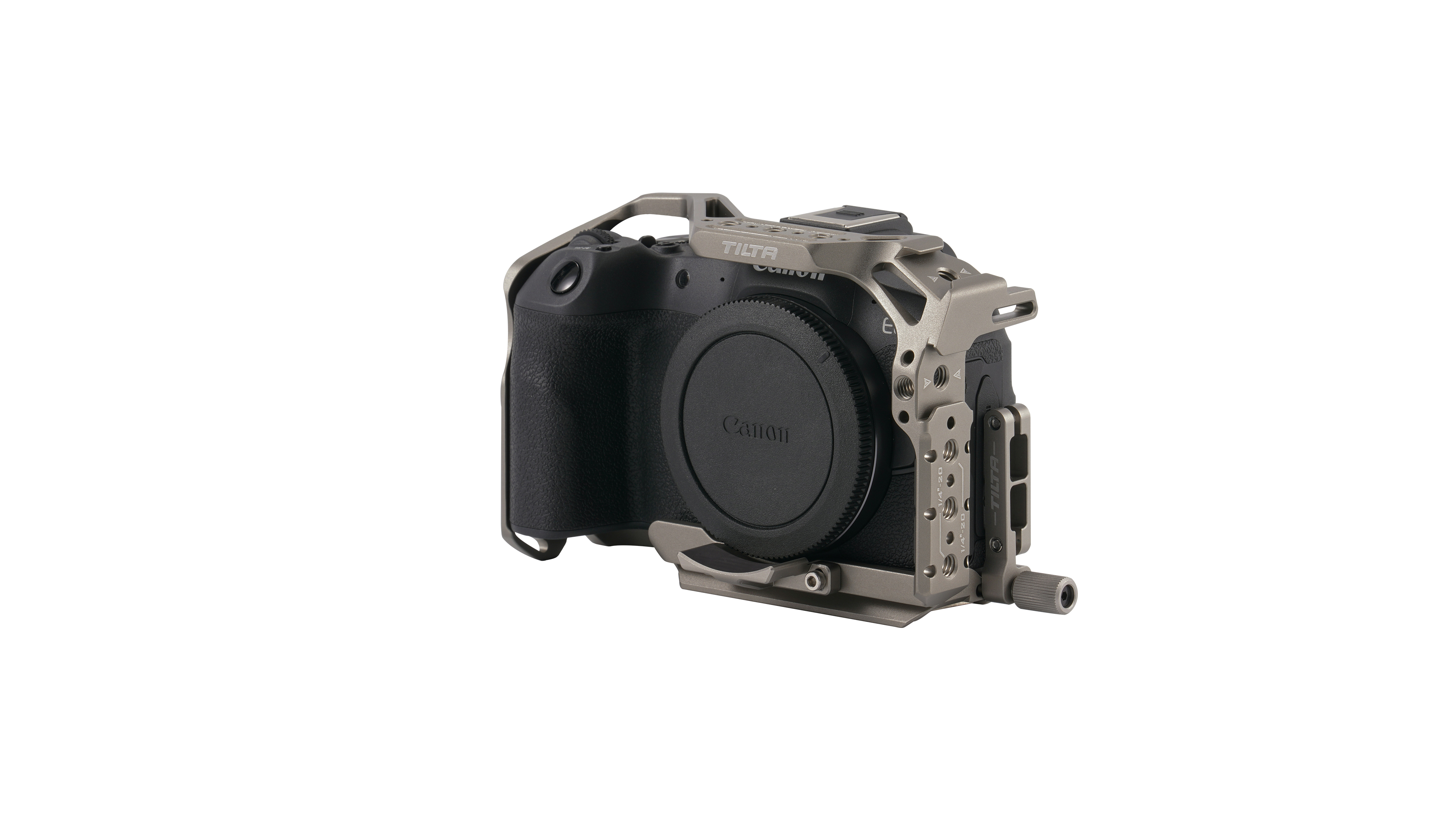 Tilta Full Camera Cage for Canon R8 - Titanium Gray - 2