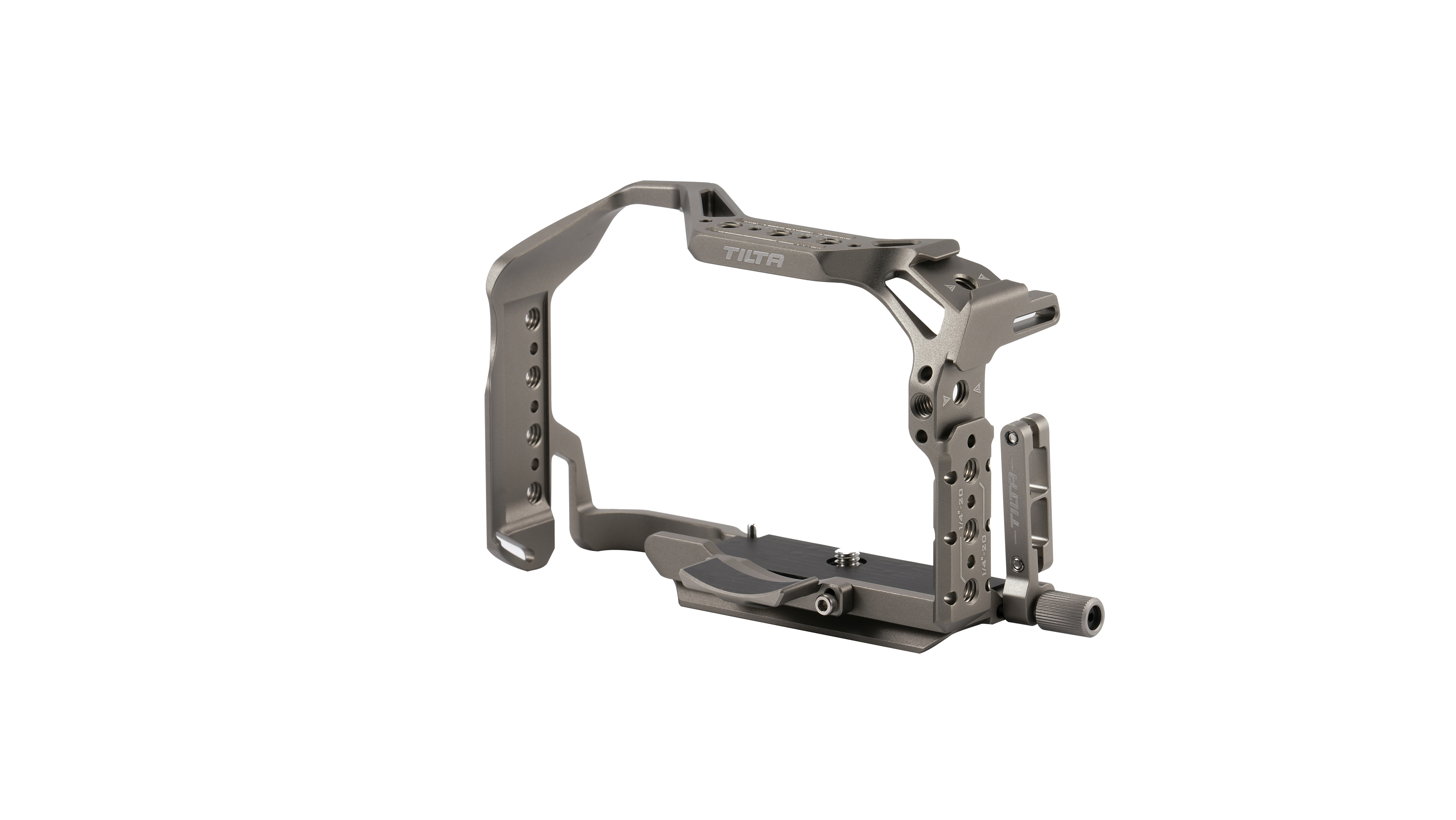 Tilta Full Camera Cage for Canon R8 - Titanium Gray - 6