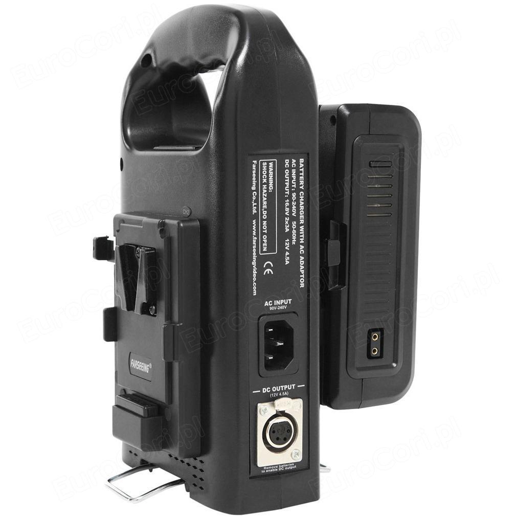 V-mount Double-charger Farseeing FC-BP2 - 3