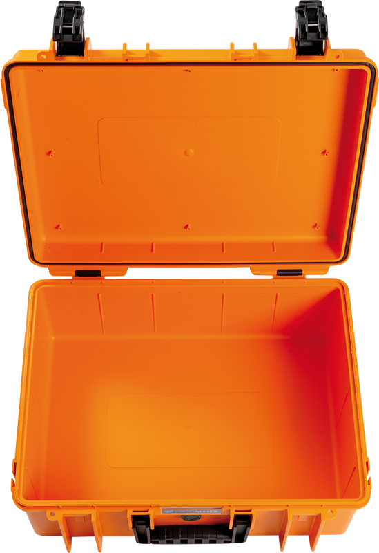 B&W Outdoor Cases BW Outdoor Case Type 6000, empty, Orange – för filmskapare - 7