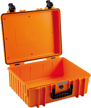 B&W Outdoor Cases BW Outdoor Case Type 6000, empty, Orange