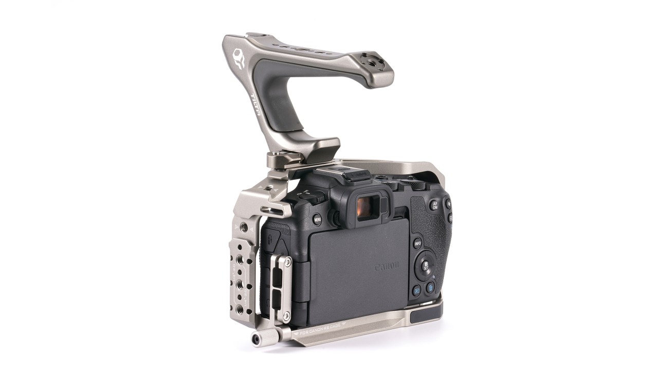 Tilta Camera Cage for Canon R8 Lightweight Kit - Titanium Gray - 4