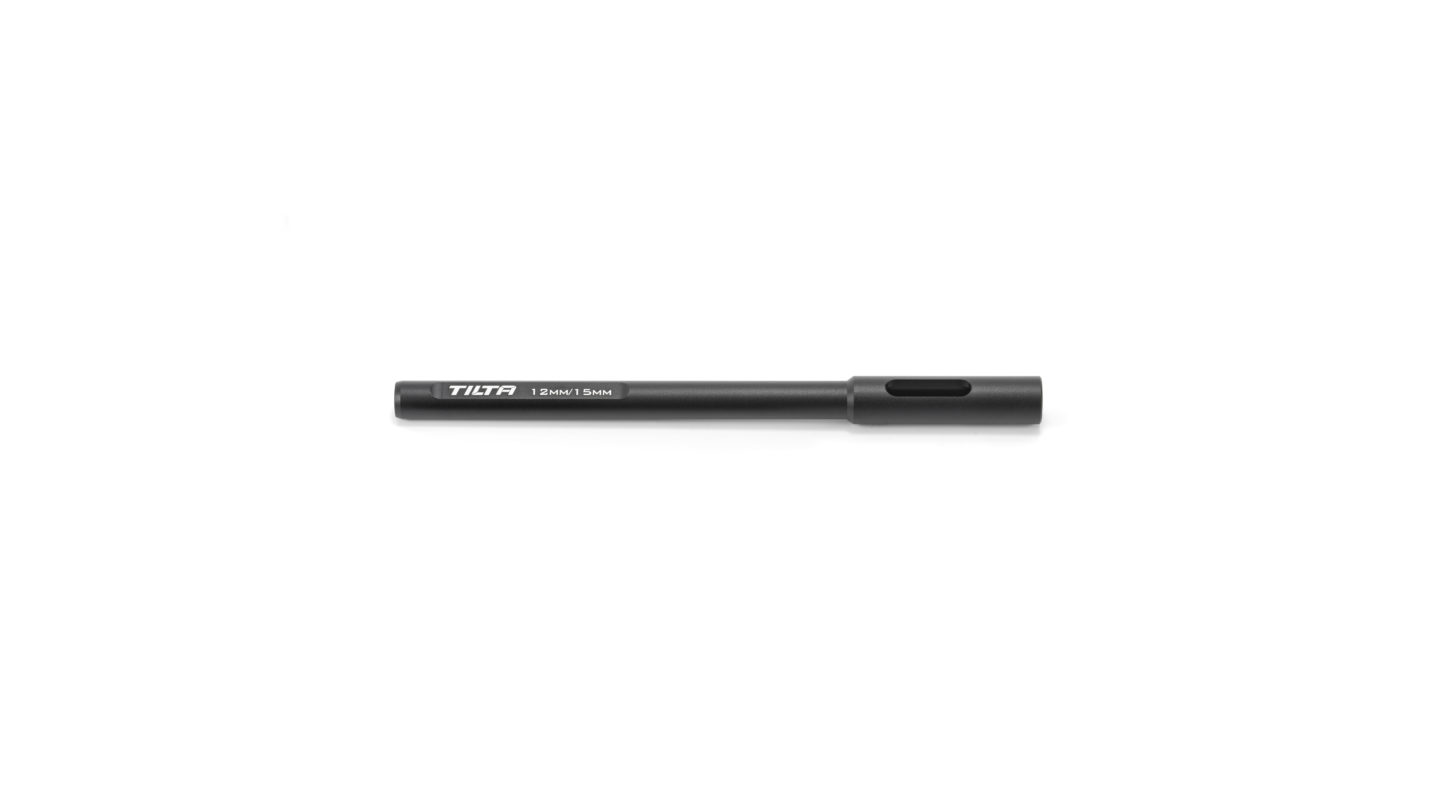Tilta 15mm to 12mm DJI Rod Adapter (20cm) - Black - 5