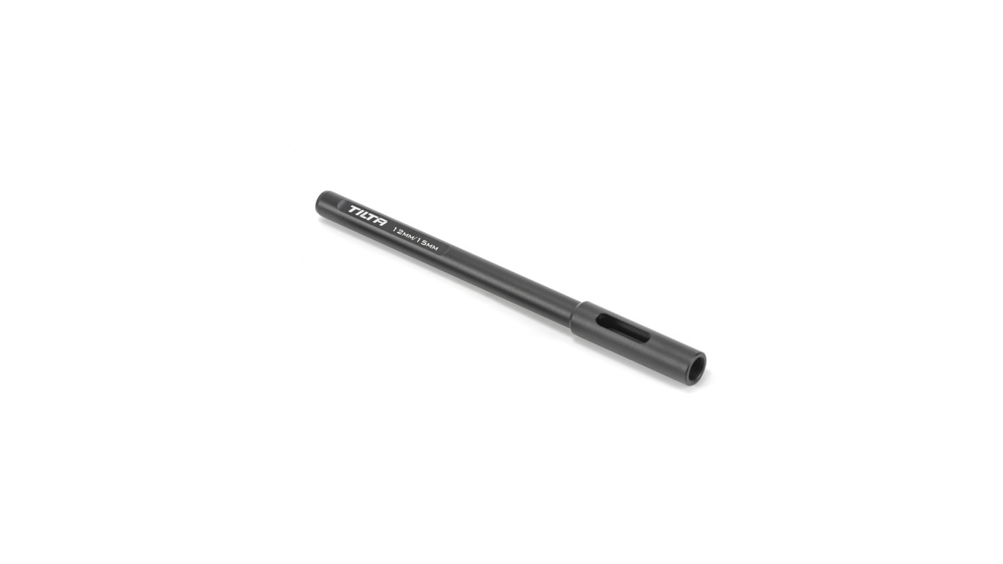 Tilta 15mm to 12mm DJI Rod Adapter (20cm) - Black - 4