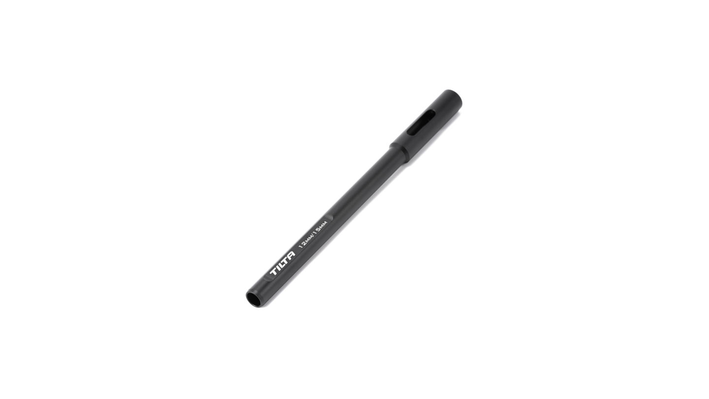 Tilta 15mm to 12mm DJI Rod Adapter (20cm) - Black - 6