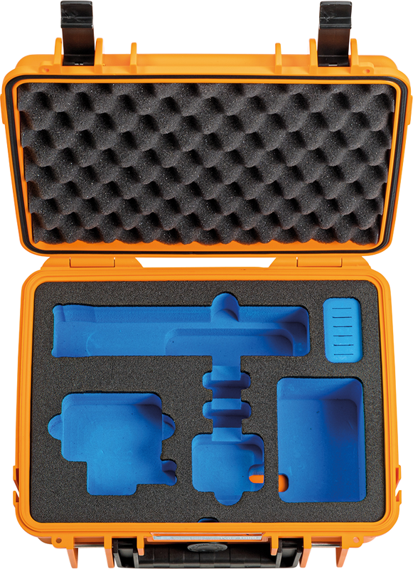 B&W Outdoor Cases BW Outdoor Case Type 1000 for GoPro Hero 12 (fits even GoPro Hero 9/10/11), Orange - 5