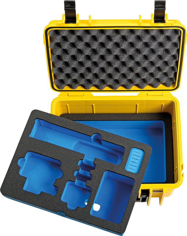 B&W Outdoor Cases BW Outdoor Case Type 2000 for GoPro Hero 12 (fits even GoPro Hero 9/10/11), charge-in-case, Yellow - 5