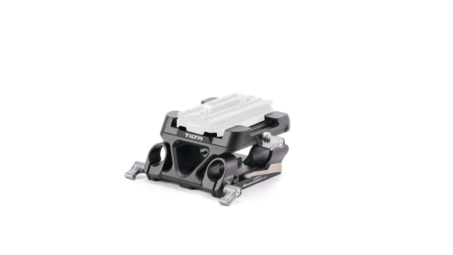 Tilta 15mm LWS Arca Manfrotto Dual Baseplate - Black - 5