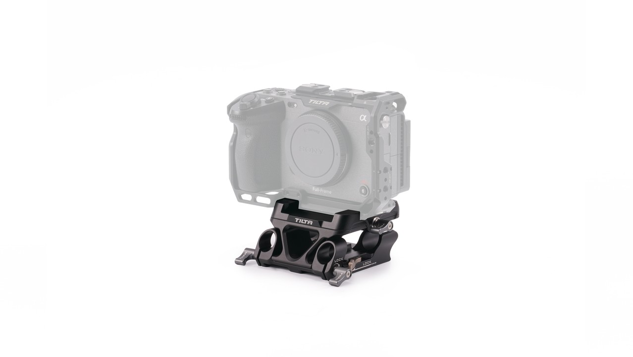 Tilta 15mm LWS Arca Manfrotto Dual Baseplate Kit - Black - 2