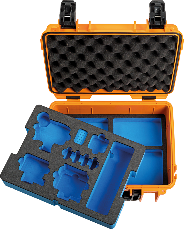 B&W Outdoor Cases BW Outdoor Case Type 3000 for GoPro Hero 12 (fits even GoPro Hero 9/10/11), charge-in-case. Orange - 5