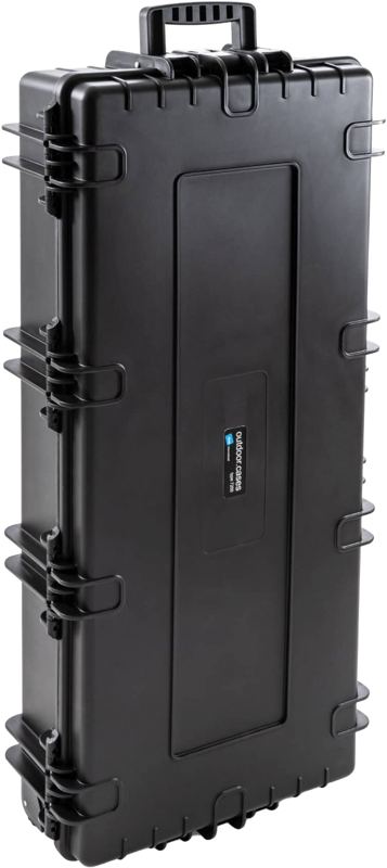 B&W Outdoor Cases BW Outdoor Cases Type 7200 for gun/rifle/guitar case / Black (foam insert) - 5